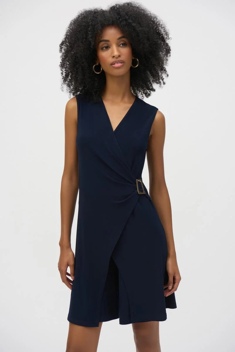 Joseph Ribkoff Summer 2025-252099-2166-Jumpsuit-Midnight Blue - The Coach Pyramids