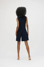 Joseph Ribkoff Summer 2025-252099-2166-Jumpsuit-Midnight Blue