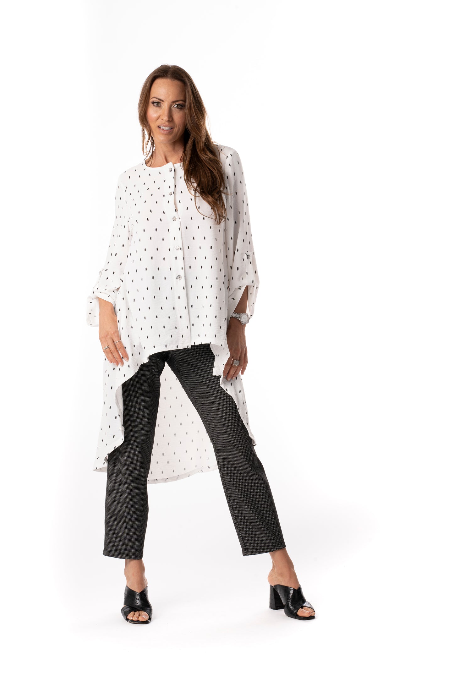 Pure Essence Spring/Summer 2025-608-5120-Top-White - The Coach Pyramids