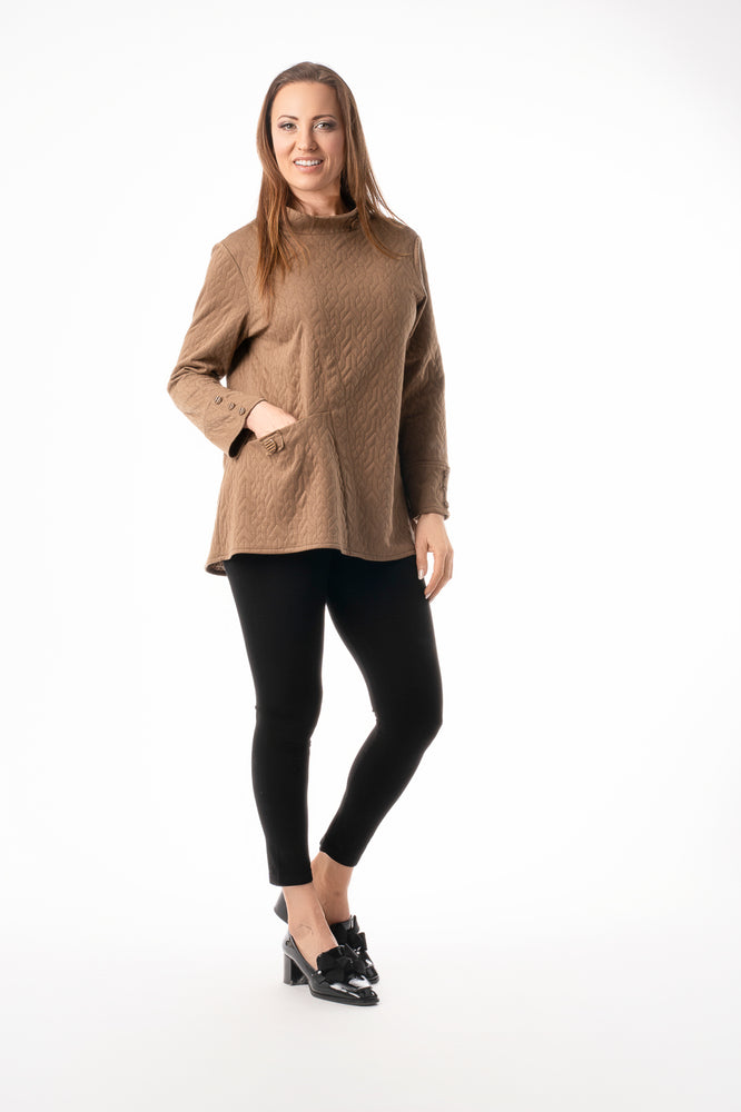 Pure Essence Fall/Winter 2025-615-8002-Tunic-Mocha