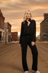 Pure Essence - Pant - 695-2377 - Black - The Coach Pyramids