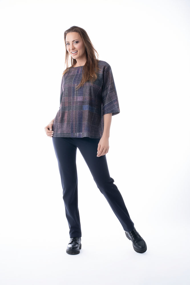 Pure Essence Multi-Color Tunic Style 626-4647 - Fall/Winter 2025 | Made in Canada