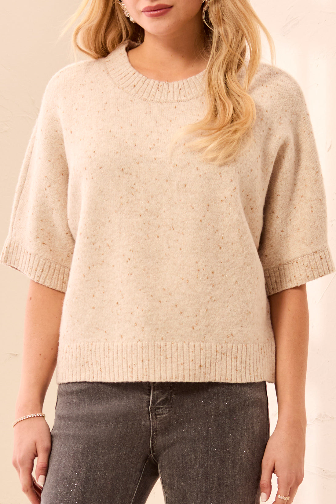 Tribal-Lofty Extended Sleeve Sweater-6264O-3398-Pashmina - The Coach Pyramids
