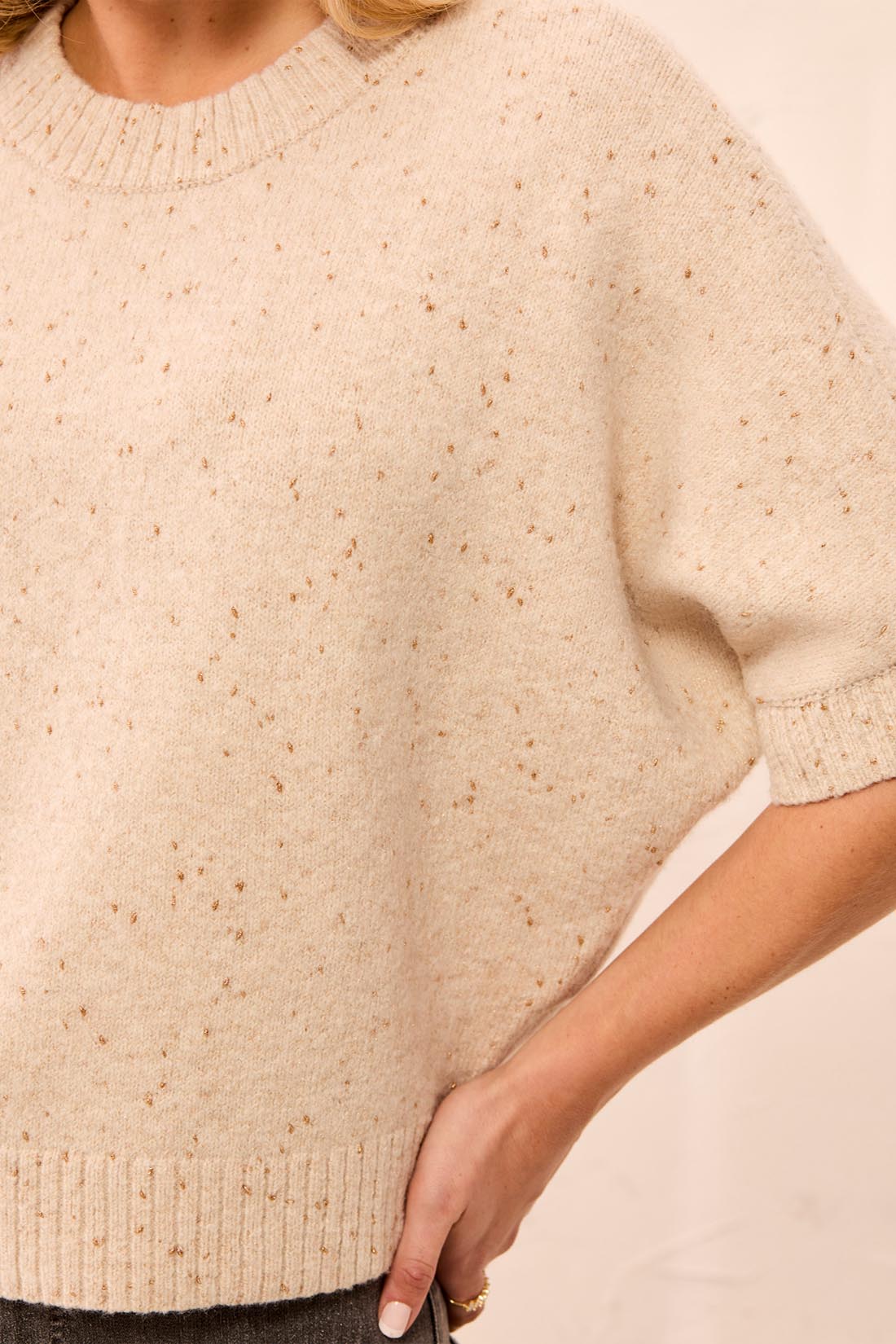 Tribal-Lofty Extended Sleeve Sweater-6264O-3398-Pashmina - The Coach Pyramids