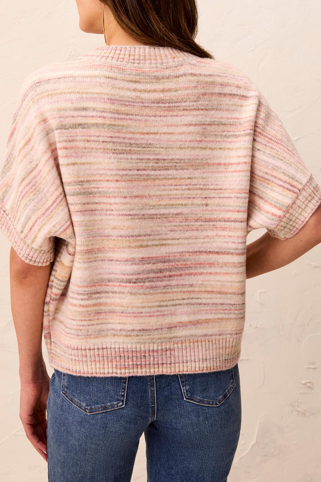 Tribal-Extended Sleeve Crew Neck Sweater-6323O-3377-Pashmina - The Coach Pyramids