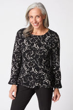 Joseph Ribkoff Printemps 2024 -241718-Robe-Gris/Multi
