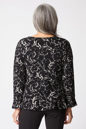 Habitat Fall/Winter 2025-H65900-Peplum Pullover-Dove - The Coach Pyramids