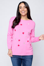 Carre Noir Fall 2023-6623-Sweater-Pink - The Coach Pyramids