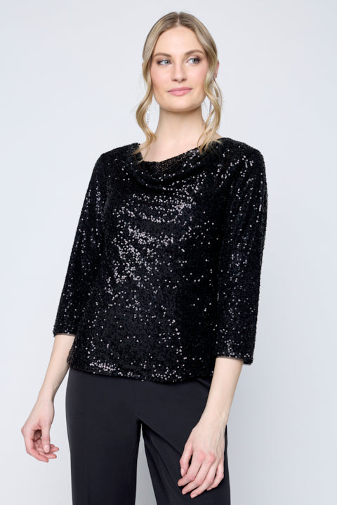 Carre Noir Fall 2023-6651-Top-Black - The Coach Pyramids