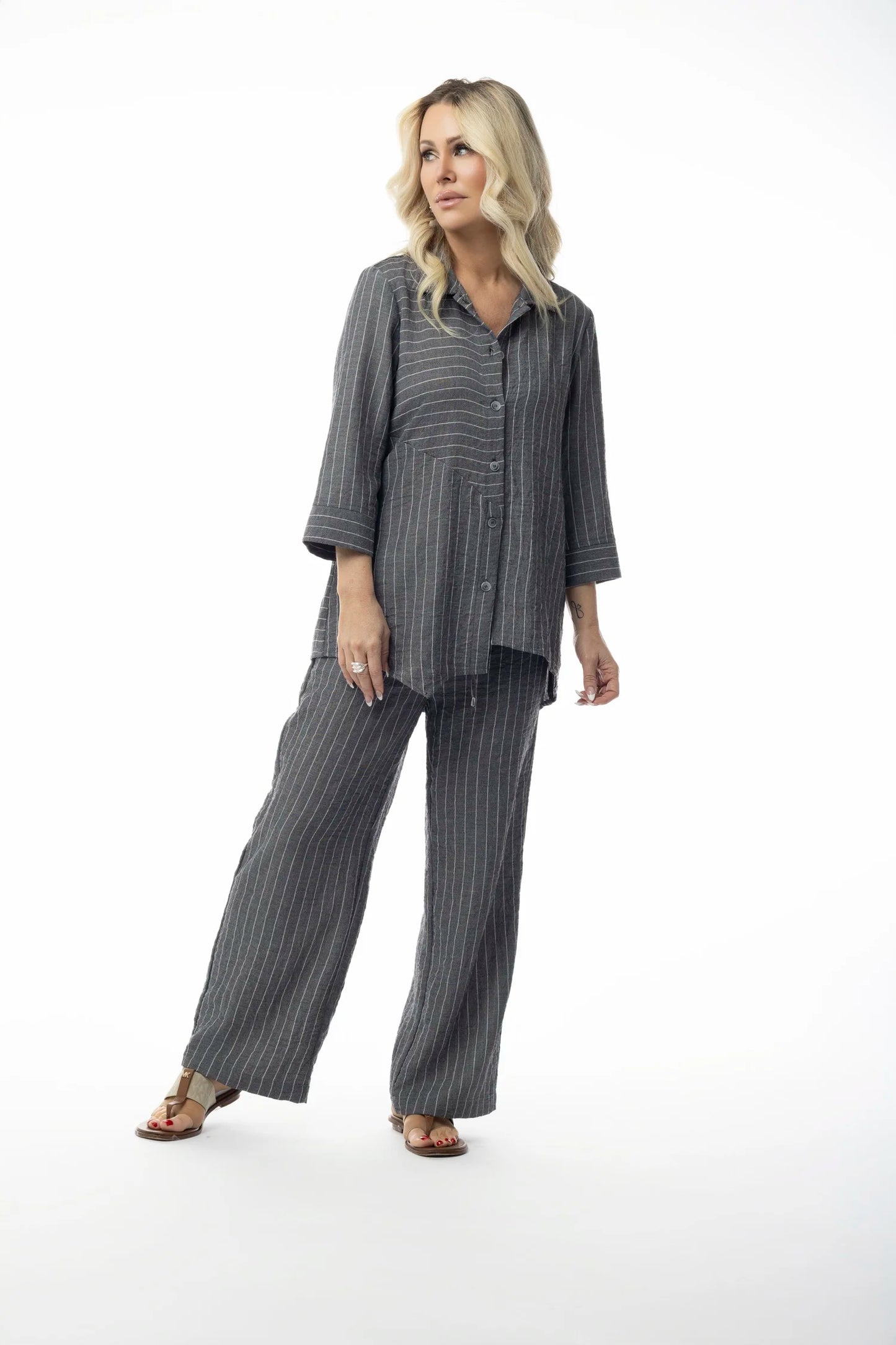 Pure Essence-671-2373-Pant-Black/White - The Coach Pyramids