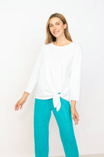 Habitat Spring 2024-H69228-Twist Pullover-White - The Coach Pyramids