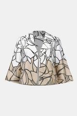 Joseph Ribkoff Fall 2026-261908-2539-Jacket-Vanilla/Multi - The Coach Pyramids