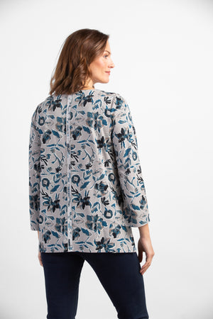 Habitat Fall/Winter 2023-H74315-Floral Tunic-Mirage - The Coach Pyramids