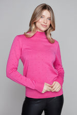 Carré Noir Automne 2023-6547-Pull-Rose