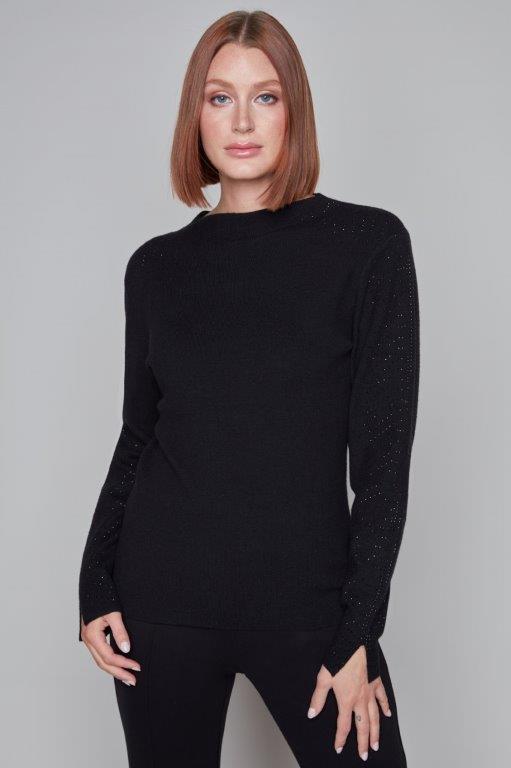 Carre Noir Fall 2024-7512-Top-Black - The Coach Pyramids