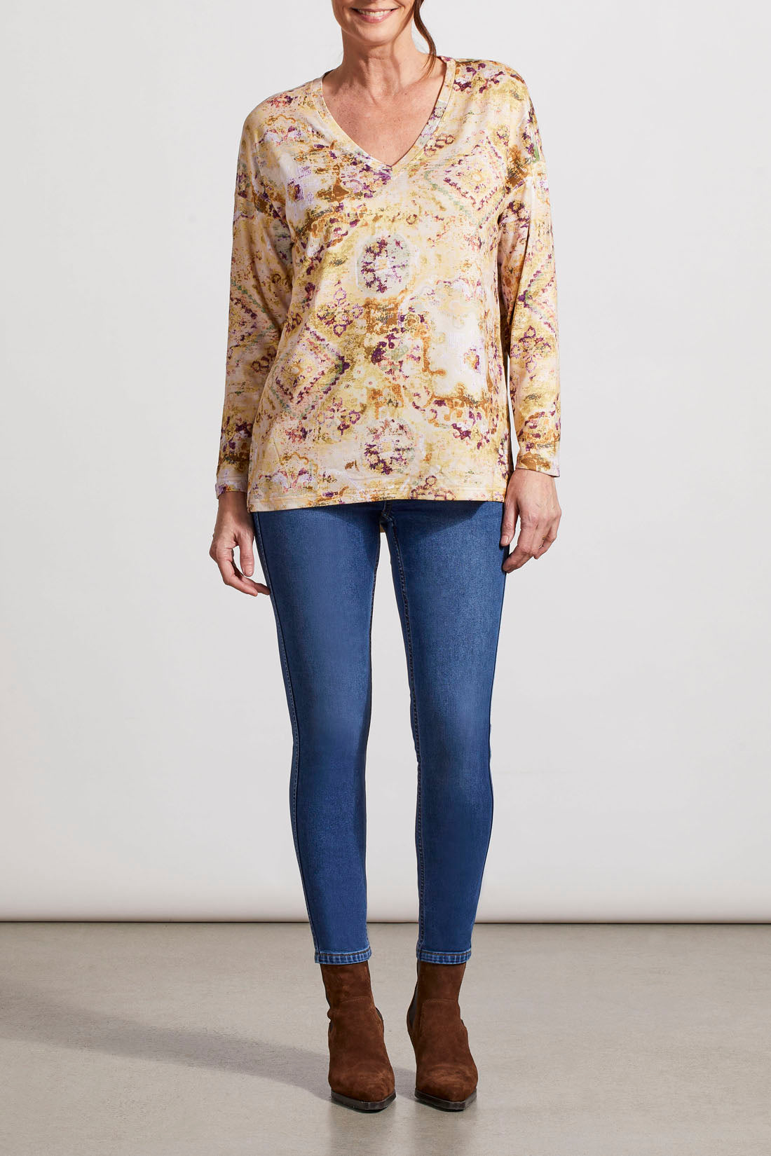 Tribal  Fall/Winter 2023-7519O/4720P-Pant -Teak Wood - The Coach Pyramids