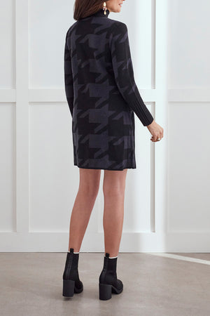 Tribal  Fall/Winter 2023-7533O/4654-Sweater Dress- Charcoal - The Coach Pyramids