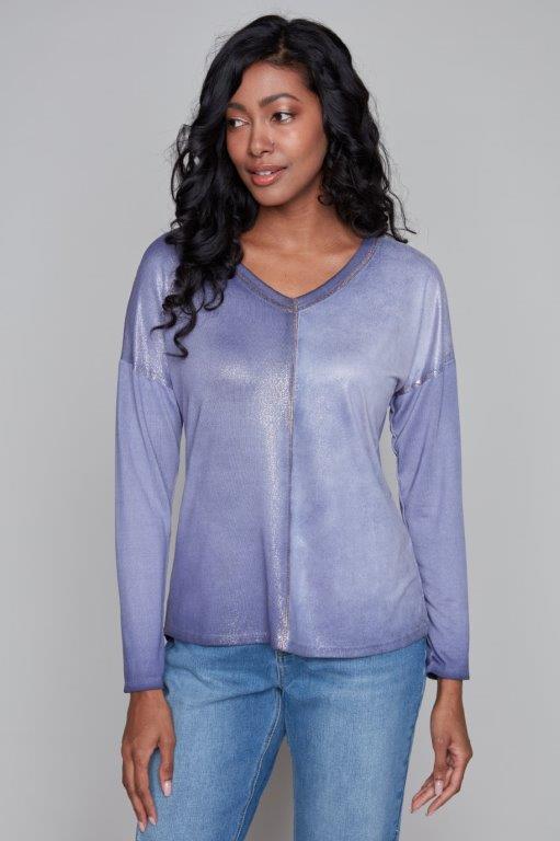 Carre Noir Fall 2024-7594-Top-Lavender