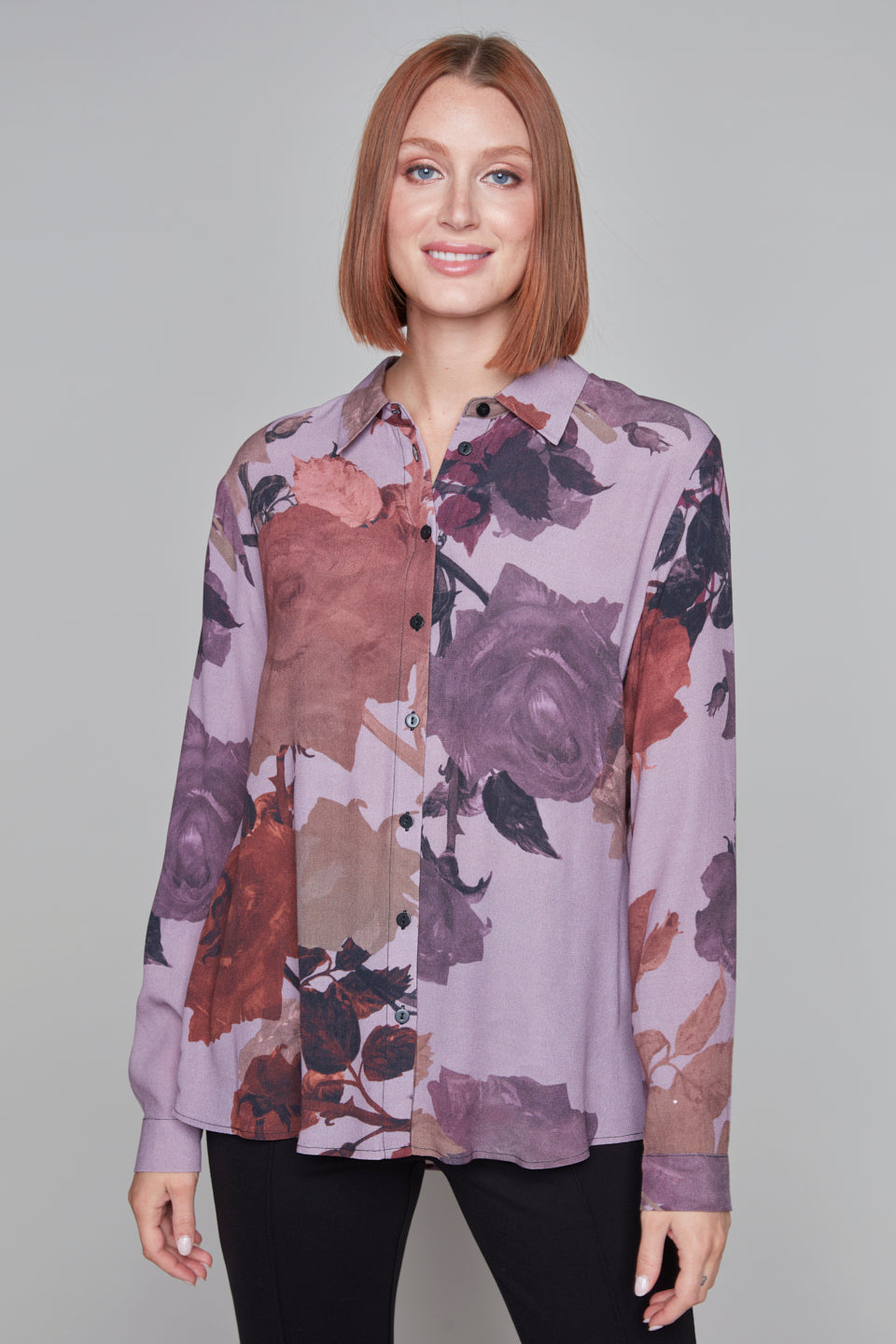 Carre Noir Fall 2024-7596-Blouse-Pink - The Coach Pyramids