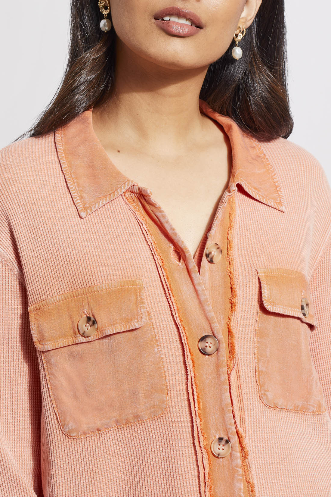 Tribal  Spring/Summer 2024-7687O-4690-Shacket-Cyder - The Coach Pyramids