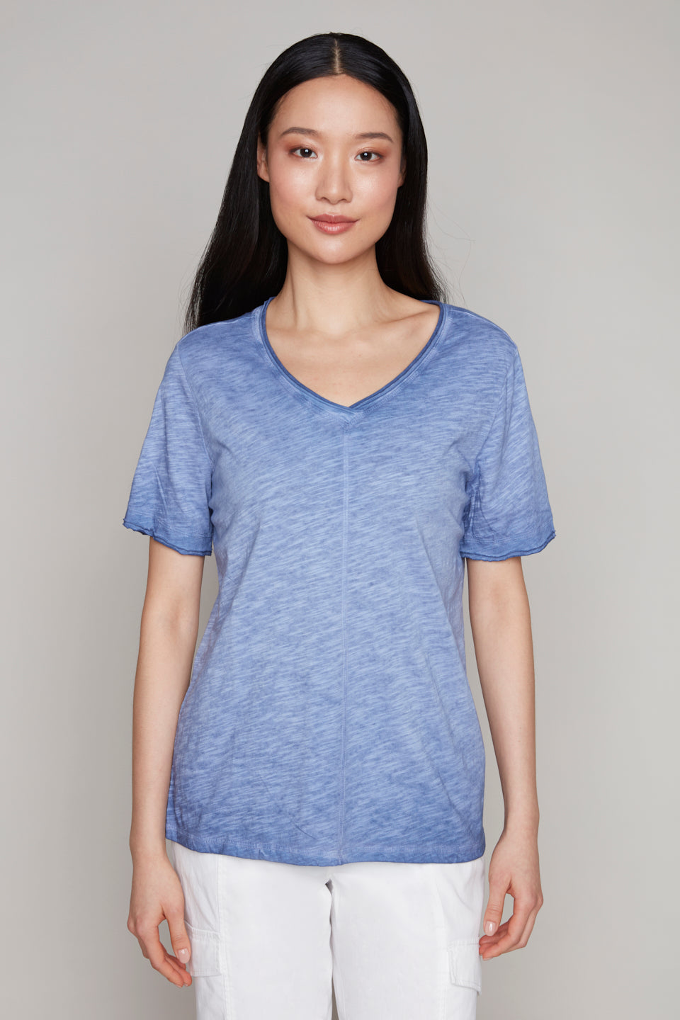 Carre Noir Spring 2025-7816-T Shirt-Denim - The Coach Pyramids