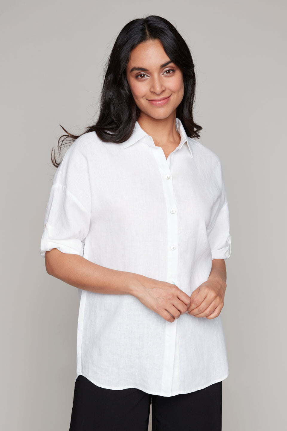 Carre Noir Spring 2025-7825-Shirt-White - The Coach Pyramids