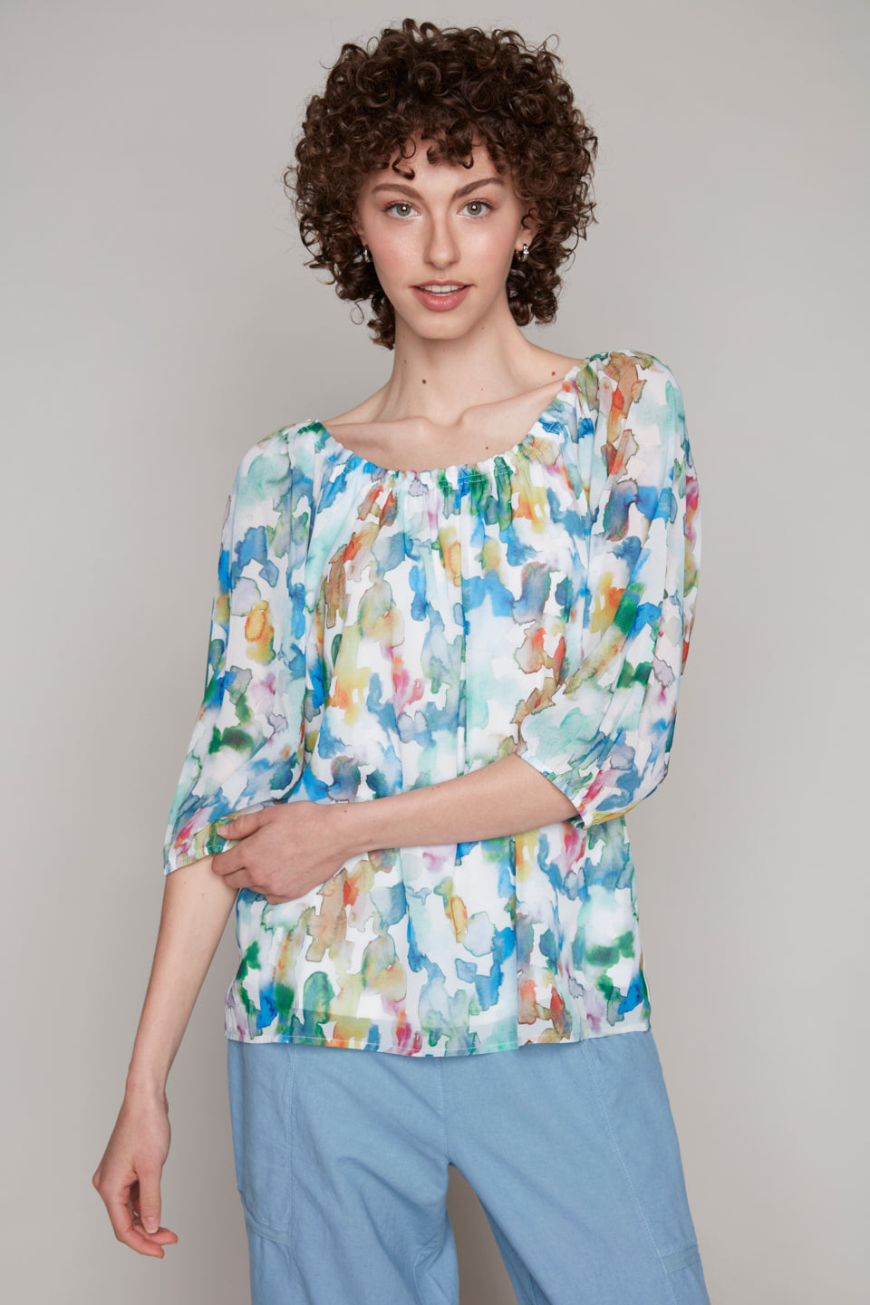 Carre Noir Spring 2025-7836-Blouse-A/S - The Coach Pyramids