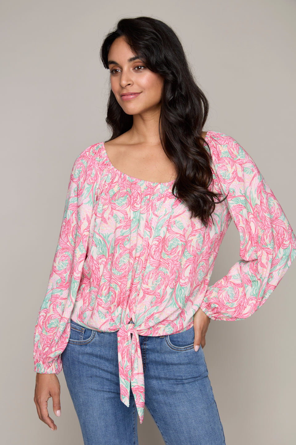 Carre Noir Spring 2025-7862-Blouse-A/S - The Coach Pyramids