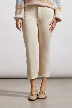 Tribal  Fall/Winter 2023-7862O/2020W-Crop Pant-Bone - The Coach Pyramids