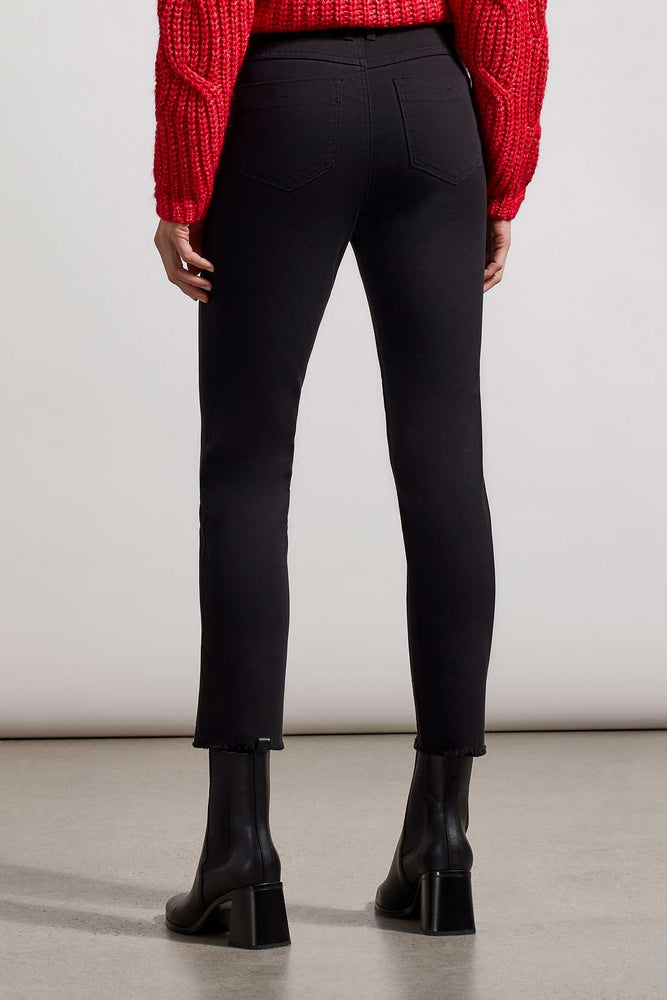 Tribal  Fall/Winter 2023-7874O/4900-Skinny Pant -Jet Black - The Coach Pyramids