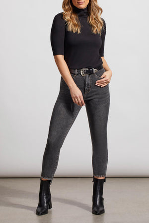 Tribal  Fall/Winter 2023-7876O/292-Slim Ankle Jean -Thunder Grey - The Coach Pyramids