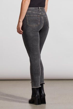 Tribal  Fall/Winter 2023-7876O/292-Slim Ankle Jean -Thunder Grey - The Coach Pyramids