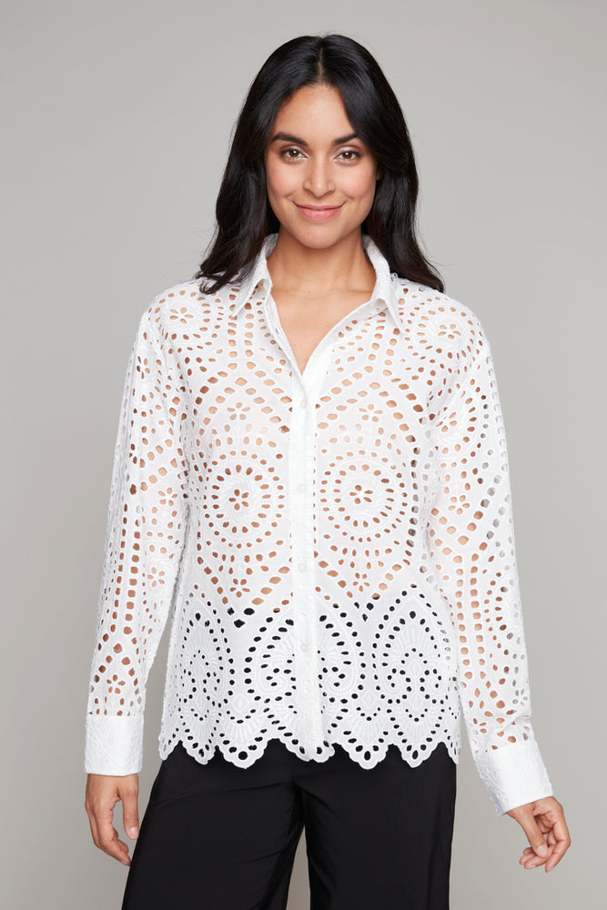 Carre Noir Spring 2025-7922-Shirt-White