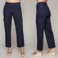 Carre Noir Spring 2025-7940-Pant-Navy - The Coach Pyramids