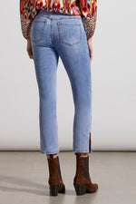 Tribal  Fall/Winter 2023-7953O/2020-Straight Ankle Jean-LT Vintage - The Coach Pyramids