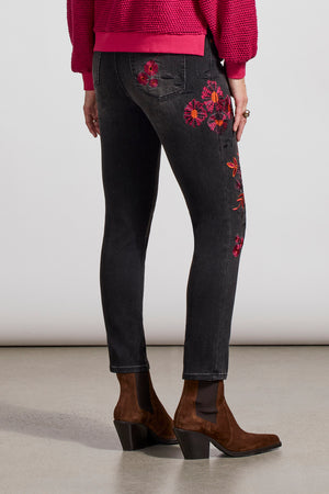 Tribal  Fall/Winter 2023-7999O/292- Audrey Jeans -Dusty Black - The Coach Pyramids