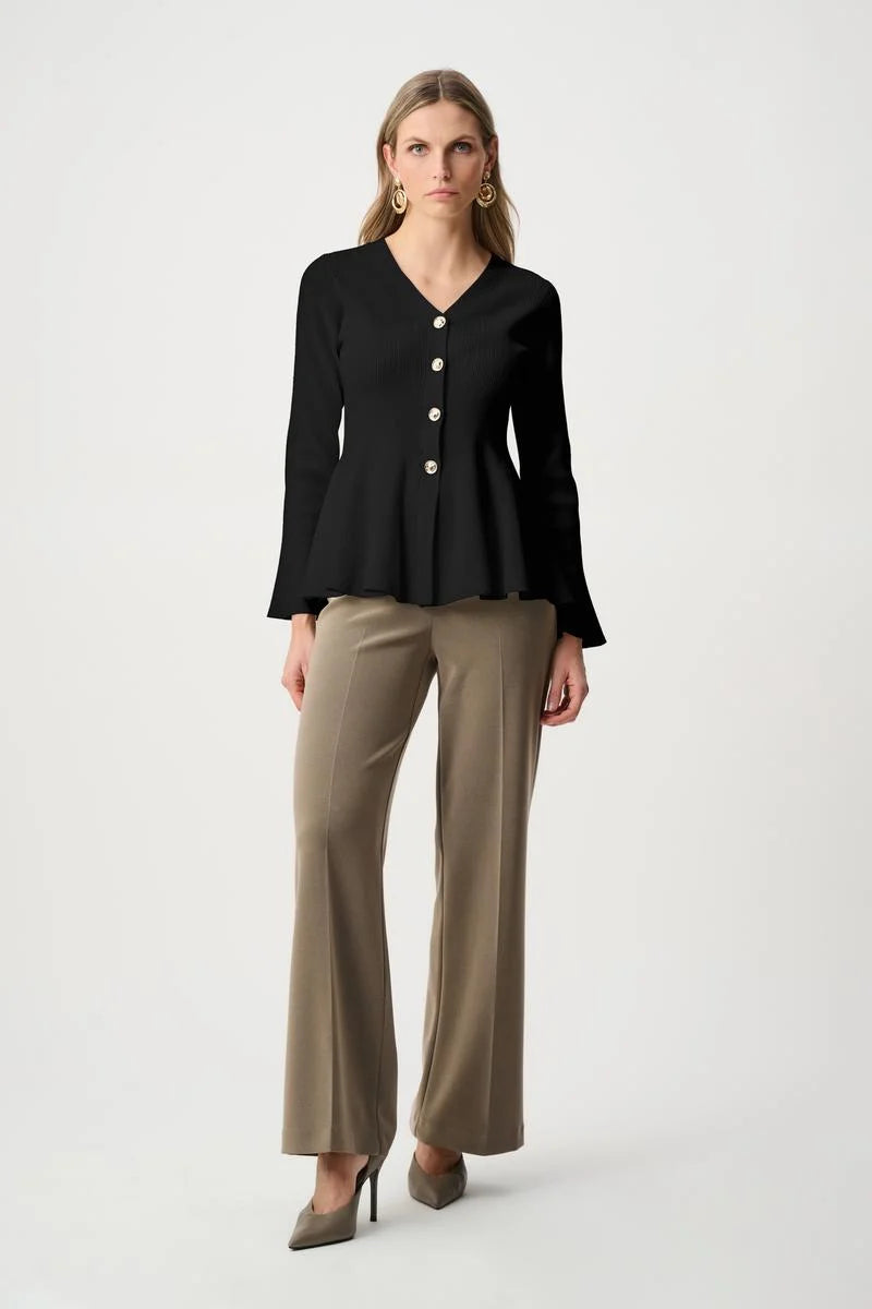 Joseph Ribkoff Fall 2026-263968-11-Cover Up-Black - The Coach Pyramids