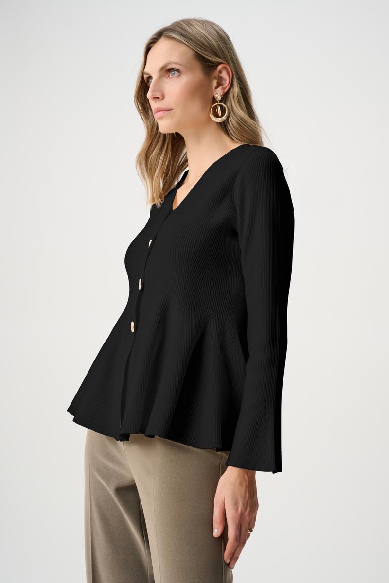 Joseph Ribkoff Fall 2026-263968-11-Cover Up-Black - The Coach Pyramids