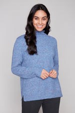 Carre Noir Fall/Winter 2025-8205-869C-Knit Sweater-Blue