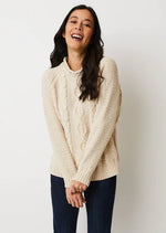 Parkhurst Fall/Winter 2023-85179-Samira  Sweater-Grey Tweed - The Coach Pyramids