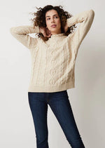 Parkhurst Fall/Winter 2023-85179-Samira  Sweater-Stone Tweed - The Coach Pyramids