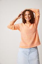 Parkhurst-Spring 2024-85185-Altamira Sweater-Lilac Pink Combo - The Coach Pyramids