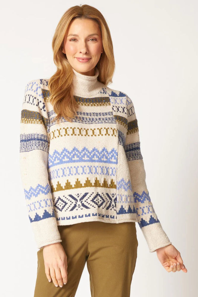 Habitat Fall/Winter 2025-H89720-Snow Drift Sweater-Dove - The Coach Pyramids