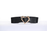 Frank Lyman Fall 2024-A24300U-Knit Belt-Black/Gold