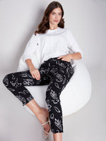 Charlie B Spring/Summer 2024-C5219Z-849A-Crinkle Jogger-Leaves - The Coach Pyramids