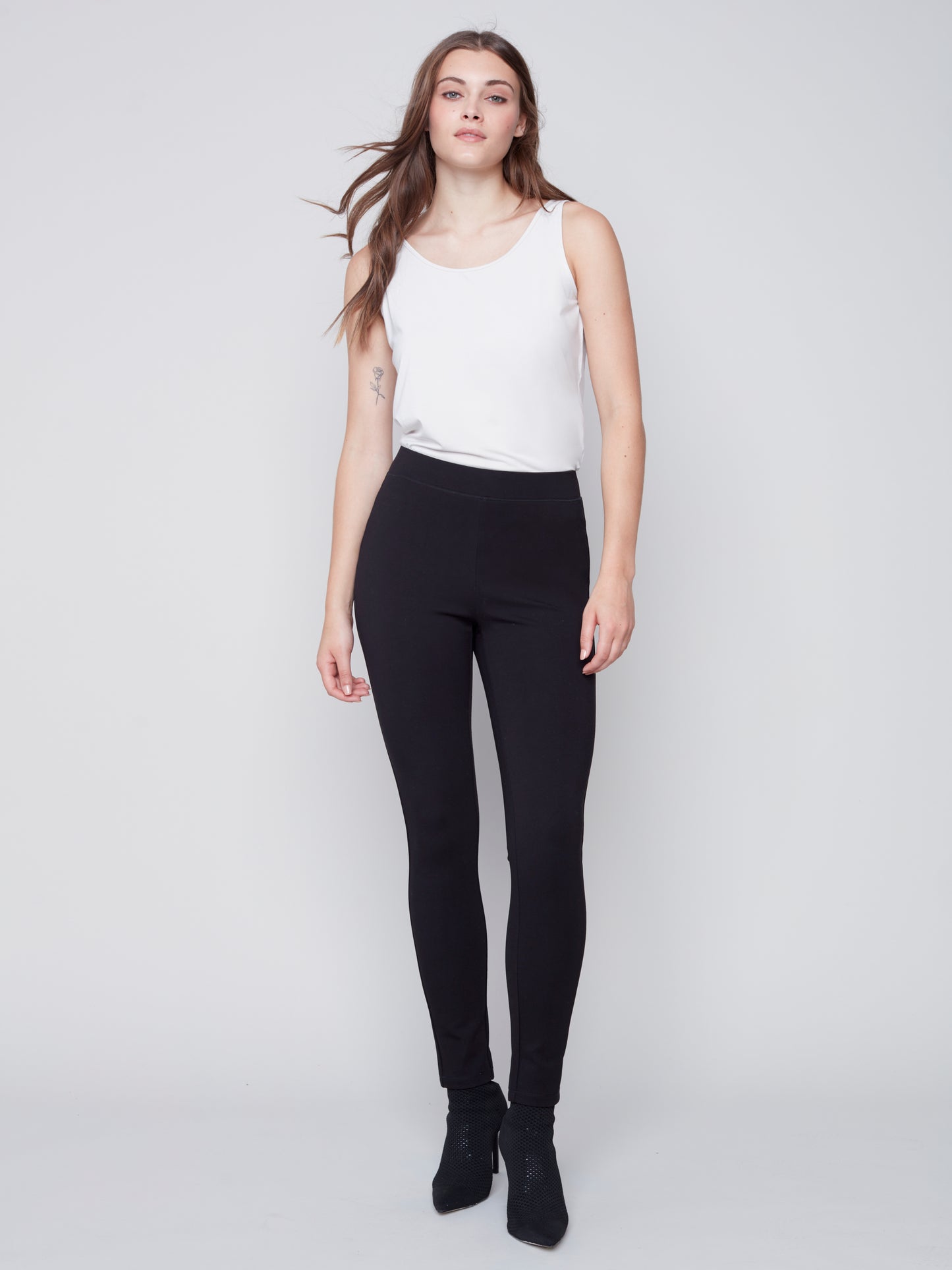 Charlie B Fall 2023-C5356-633B-Pants-Black - The Coach Pyramids