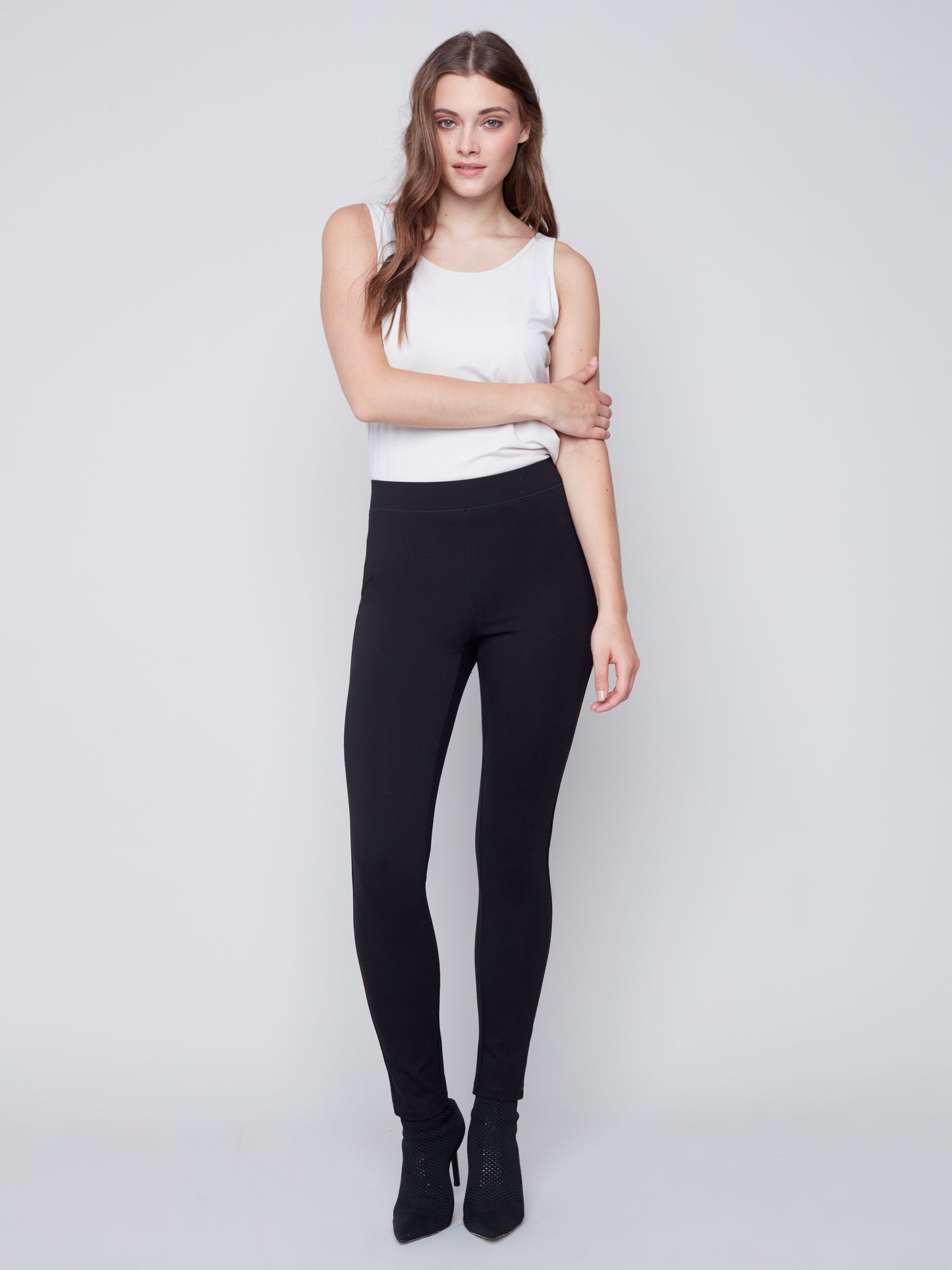 Charlie B Fall 2023-C5356-633B-Pants-Black - The Coach Pyramids