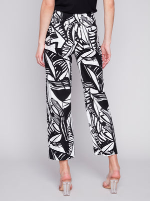 Charlie B Spring/Summer 2024-C5462P-771B-Crop Pant-Breeze - The Coach Pyramids