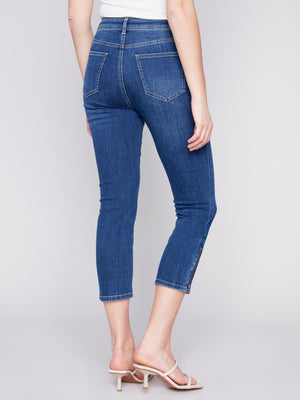 Charlie B Spring/Summer 2024-C5516-431A-Denim Pant-Indigo - The Coach Pyramids