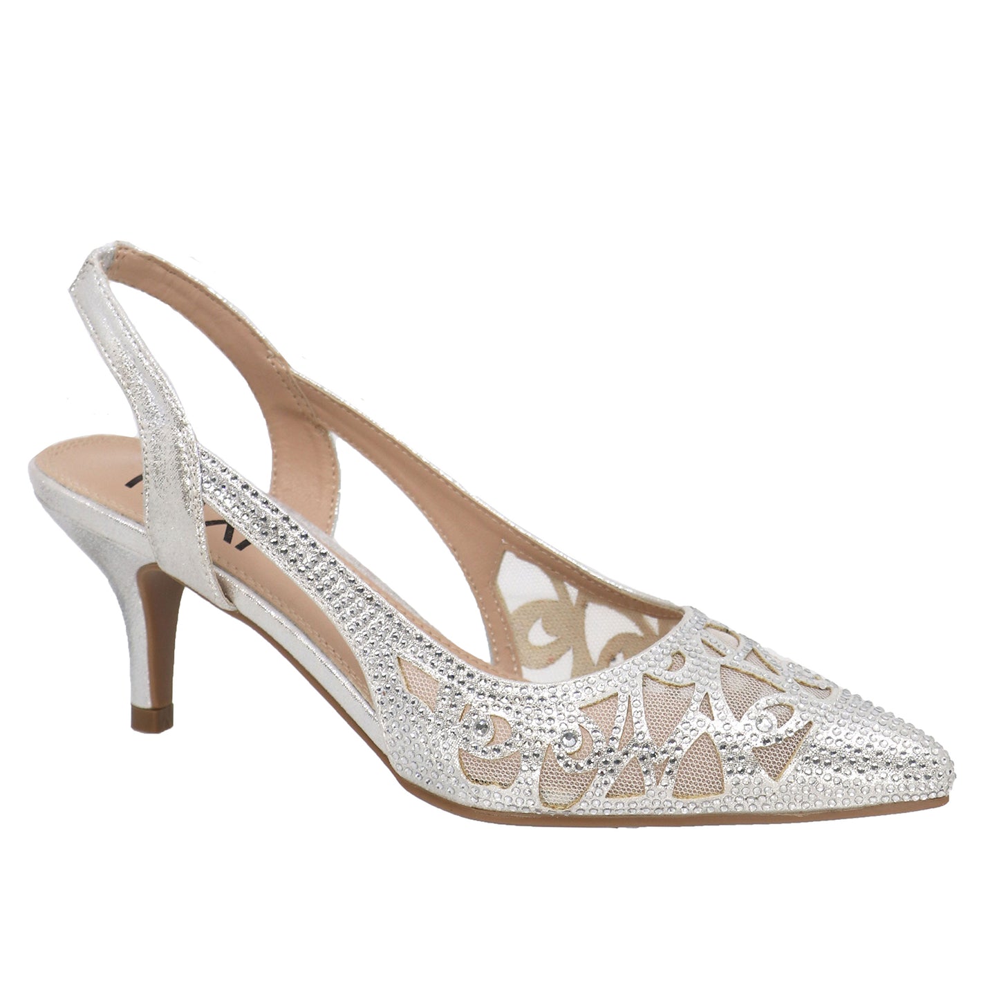 Shoe Max-S26-Christy Taxi-Shoes-Silver - The Coach Pyramids